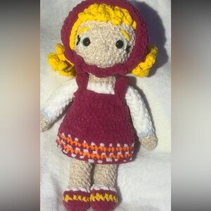 Beautiful Handmade Crochet Masha Doll